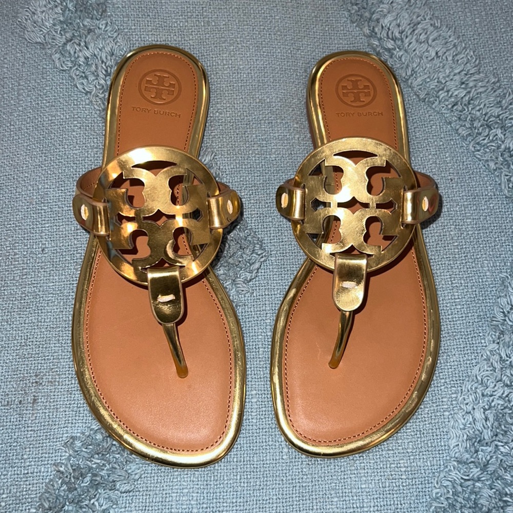 Tory Burch Miller Sandals Never Worn